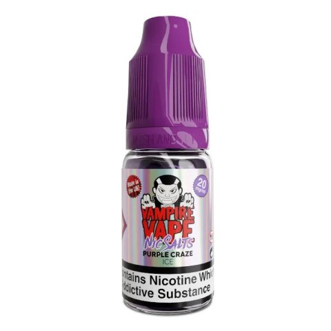 Liquid Vampire Vape Salt - Purple Craze Ice 20mg