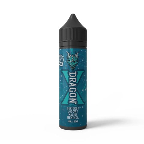 Longfill Dragon X Panda Eksperyment 10/60ml - Cukierek Lodowy Malina Menthol