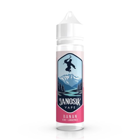 Longfill Janosik 10/60ml - Banan Kiwi Landrynka