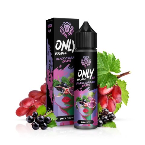 Longfill Only Double 6/60ml - Black Currant Grape