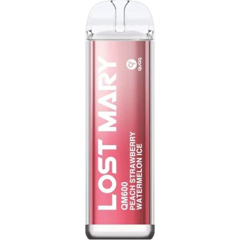 Lost Mary QM600 20mg - Peach Strawberry Watermelon Ice