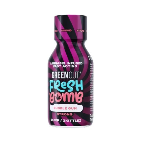 Shot Konopny Green Out Fresh Bomb Bubble Gum - Strong