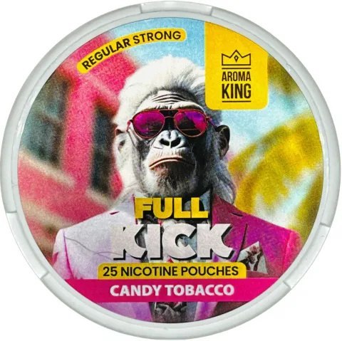 Woreczki Nikotynowe Aroma King Full Kick - Candy Tobacco 20mg