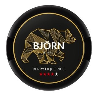 Woreczki Nikotynowe BJORN Strong - Berry Liquorice 19,5mg