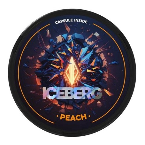 Woreczki Nikotynowe ICEBERG CAPSULE - Peach 50mg