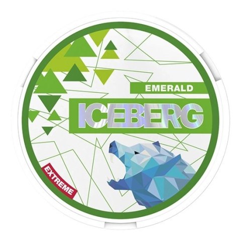 Woreczki Nikotynowe ICEBERG Extreme - Emerald 50mg