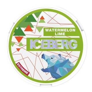 Woreczki Nikotynowe ICEBERG Extreme - Watermelon Lime 50mg