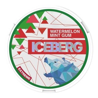 Woreczki Nikotynowe ICEBERG Extreme - Watermelon Mint Gum 50mg