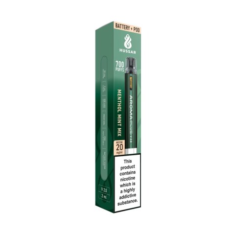 Hussar Aroma Plus Green Kit + Menthol Mint Mix 20mg