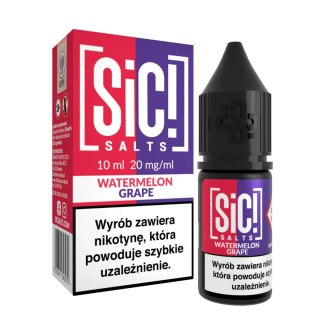 Liquid Sic Salts 10ml - Watermelon Grape 20mg