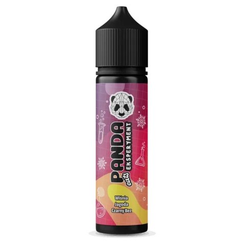 Longfill Panda Eksperyment Tripple 10/60ml - Wiśnia Jagoda Czarny Bez