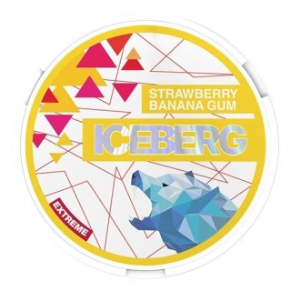 Woreczki Nikotynowe ICEBERG Extreme - Strawberry Banana Gum 50mg