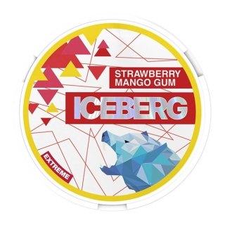 Woreczki Nikotynowe ICEBERG Extreme - Strawberry Mango Gum 50mg