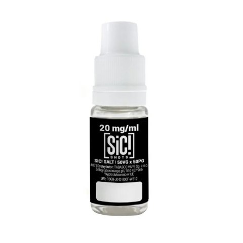 Baza Shot SiC! Salt 50/50 20mg Baza Shot SiC! Salt 50/50 20mg