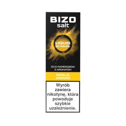 Liquid Bizo Salt 10ml - Papaja Ananas 20mg (A25) Liquid Bizo Salt 10ml - Papaja Ananas 20mg (A25)