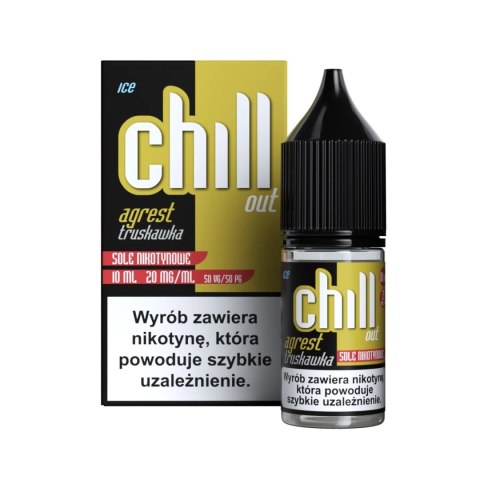 Liquid Chill Out Salt 10ml - Agrest Truskawka Ice 20mg (A25) Liquid Chill Out Salt 10ml - Agrest Truskawka Ice 20mg (A25)