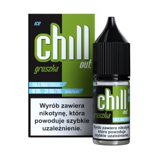 Liquid Chill Out Salt 10ml - Gruszka Ice 20mg (A25)