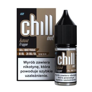 Liquid Chill Out Salt 10ml - Kawa Frappe Ice 20mg (A25)