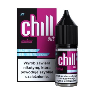 Liquid Chill Out Salt 10ml - Malina Ice 20mg (A25)