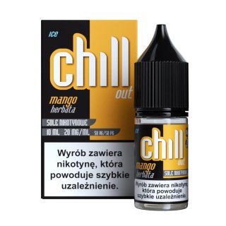 Liquid Chill Out Salt 10ml - Mango Herbata Ice 20mg (A25)