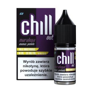 Liquid Chill Out Salt 10ml - Marakuja Ananas Pomelo Ice 20mg (A25)