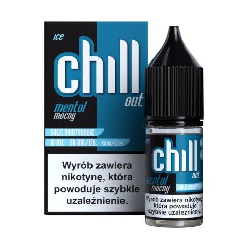 Liquid Chill Out Salt 10ml - Mentol Mocny Ice 20mg (A25) Liquid Chill Out Salt 10ml - Mentol Mocny Ice 20mg (A25)