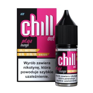 Liquid Chill Out Salt 10ml - Pitaja Mango Ice 20mg (A25)