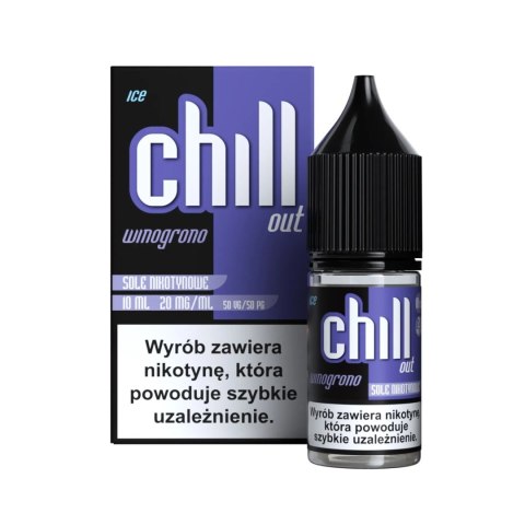 Liquid Chill Out Salt 10ml - Winogrono Ice 20mg (A25) Liquid Chill Out Salt 10ml - Winogrono Ice 20mg (A25)