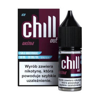 Liquid Chill Out Salt 10ml - Wiśnia Ice 20mg (A25)