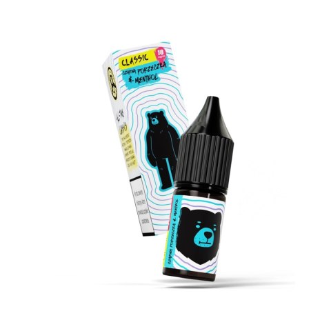 Liquid Go Bears Classic 10ml - Czarna Porzeczka Menthol 18mg (A25)