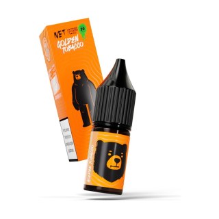 Liquid Go Bears Net Salt 10ml - Golden Tobacco 20mg (A25)
