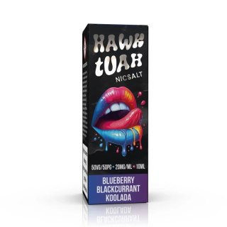 Liquid HAWK TUAH Salt 10ml - Blueberry Blackcurrant 20mg (A25)