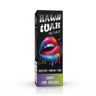 Liquid HAWK TUAH Salt 10ml - Grape Lime 20mg (A25)