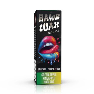 Liquid HAWK TUAH Salt 10ml - Green Apple Pineapple Koolada 20mg (A25)
