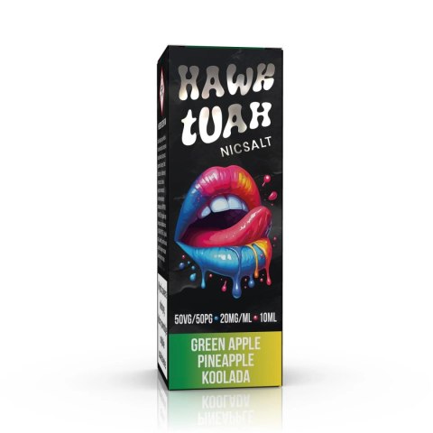 Liquid HAWK TUAH Salt 10ml - Green Apple Pineapple Koolada 20mg (A25) Liquid HAWK TUAH Salt 10ml - Green Apple Pineapple Koolada 20mg (A25)