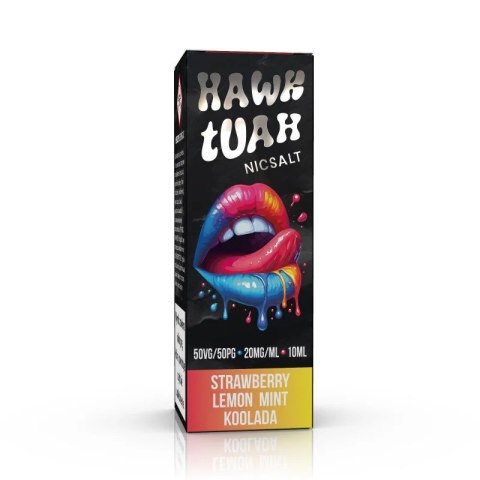 Liquid HAWK TUAH Salt 10ml - Strawberry Lemon Mint Koolada 20mg (A25) Liquid HAWK TUAH Salt 10ml - Strawberry Lemon Mint Koolada 20mg (A25)