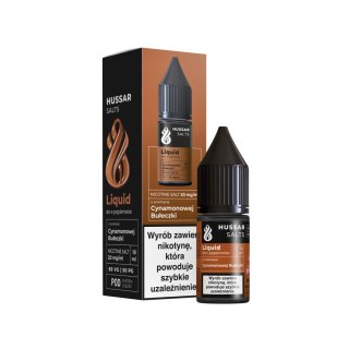 Liquid Hussar Salts 10ml - Cynamonowe bułeczki 20mg (A25)