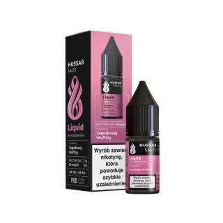 Liquid Hussar Salts 10ml - Jagodowa muffinka 20mg (A25)