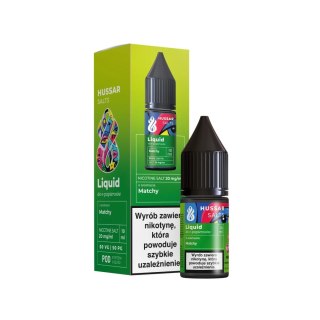 Liquid Hussar Salts 10ml - Matcha 20mg (A25)
