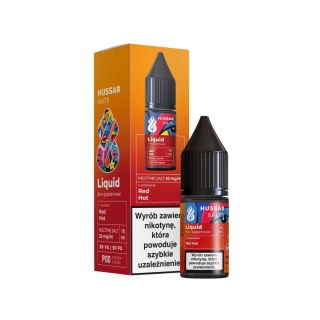 Liquid Hussar Salts 10ml - Red hot 20mg (A25)