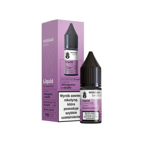 Liquid Hussar Salts 10ml - Winogrona z działki 20mg (A25) Liquid Hussar Salts 10ml - Winogrona z działki 20mg (A25)