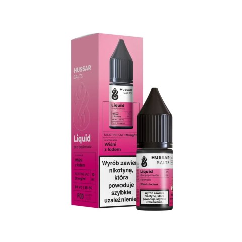 Liquid Hussar Salts 10ml - Wiśnia z lodem 20mg (A25) Liquid Hussar Salts 10ml - Wiśnia z lodem 20mg (A25)