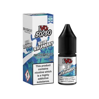 Liquid IVG 50/50 10ml - Blue Raspberry 18mg (A25)