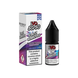 Liquid IVG 50/50 10ml - Forest Berries Ice 6mg (A25)