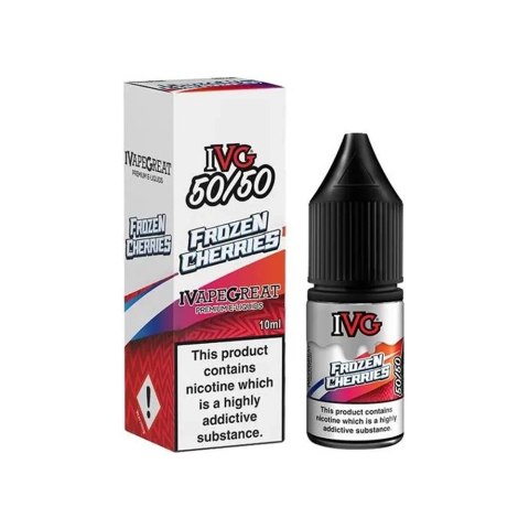 Liquid IVG 50/50 10ml - Frozen Cherries 6mg (A25) Liquid IVG 50/50 10ml - Frozen Cherries 6mg (A25)