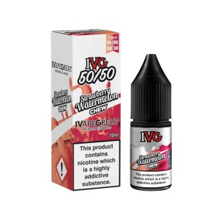 Liquid IVG 50/50 10ml - Strawberry Watermelon Chew 6mg (A25)