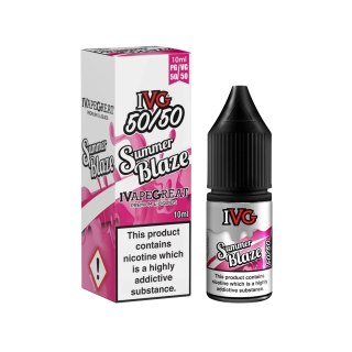 Liquid IVG 50/50 10ml - Summer Blaze 18mg (A25)