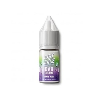 Liquid Just Juice Bar Salt 10ml - Aloe Grape 20mg (A25)