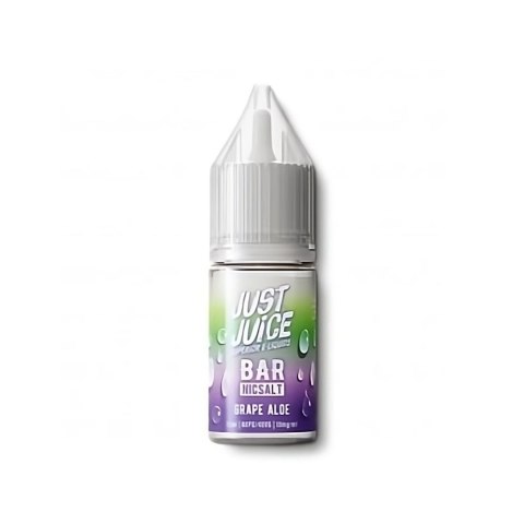 Liquid Just Juice Bar Salt 10ml - Aloe Grape 20mg (A25) Liquid Just Juice Bar Salt 10ml - Aloe Grape 20mg (A25)