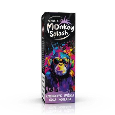 Liquid Monkey Splash Salt - Energetyk Wiśnia Cola Koolada 20mg (A25) Liquid Monkey Splash Salt - Energetyk Wiśnia Cola Koolada 20mg (A25)